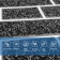 Самоклеюча 3D панель під чорну цеглу із білою смужкою 700x700x5мм (SW-00001503)