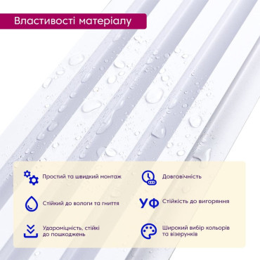 Рейка декоративна WPC стінова 3000х160х23мм Перламутр SW-00001533-3