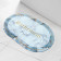 Вологопоглинаючий килимок мармур "Bathroom" 40*60CM*3MM (D) SW-00001569