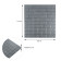 Самоклеюча 3D панель під срібну цеглу 700x770x5мм (17-5)