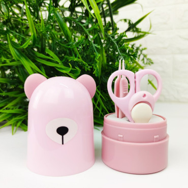 Манікюрний набір "Ведмедик" Рожевий SW-00000226-1